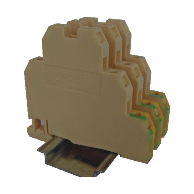 Złączka gwintowa – piętrowa (2.5mm2 z zac. uziom.) VS 2,5 PE 2 003901386 ETI