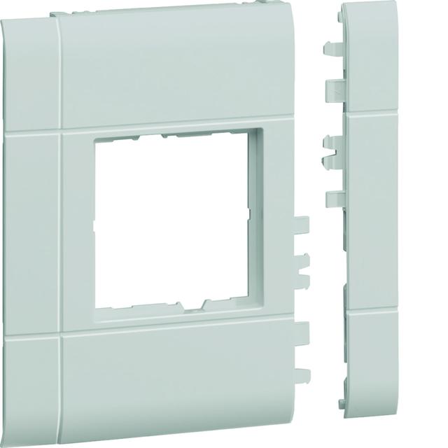 tehalit.WA Maskownica 120mm 1-krotna 50x50mm PC-ABS bezhalogenowy jasnoszary GR1200B7035 HAGER