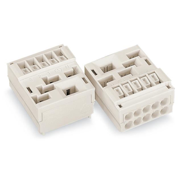 gniazdo przelotowe PE 5-torowe