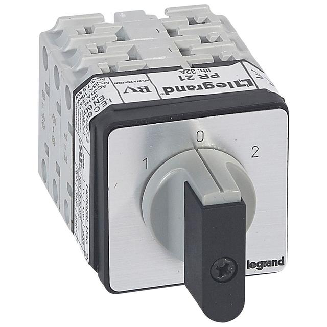 PRZEŁĄCZNIK KRZYWKOWY 0-1-2 PR21 25 A 3P, Legrand
