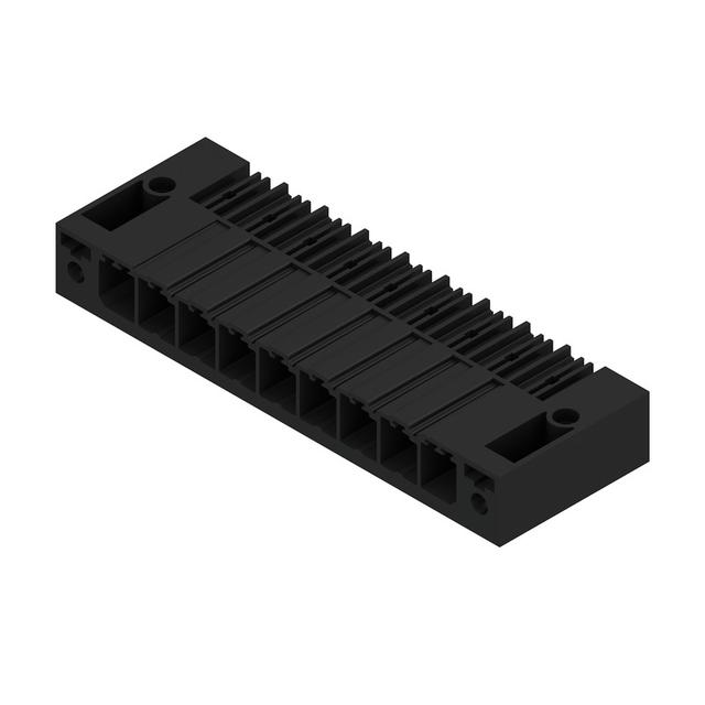 SV 7.62HP/09/90F 3.5SN BK BX Wtyki PCB (złącza płyty), 7.62 mm, Liczba biegunów: 9, kąt odejścia: 90° /18szt./ 1930450000 WEIDMÜLLER