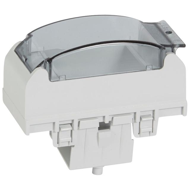 UCHWYT DO APARATÓW MODUŁOWYCH DO KOLUMN I KANAŁÓW DLP (POKRYWA 45 MM) - 2 MODUŁY - KOLOR ALUMINIUM,