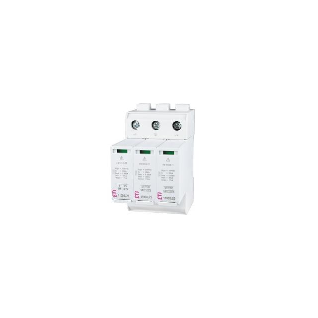 Ogranicznik przepięć T1 T2 (B C) - do systemów PV TEC EM T12 PV 1500/5 Y RC 002440583 ETI
