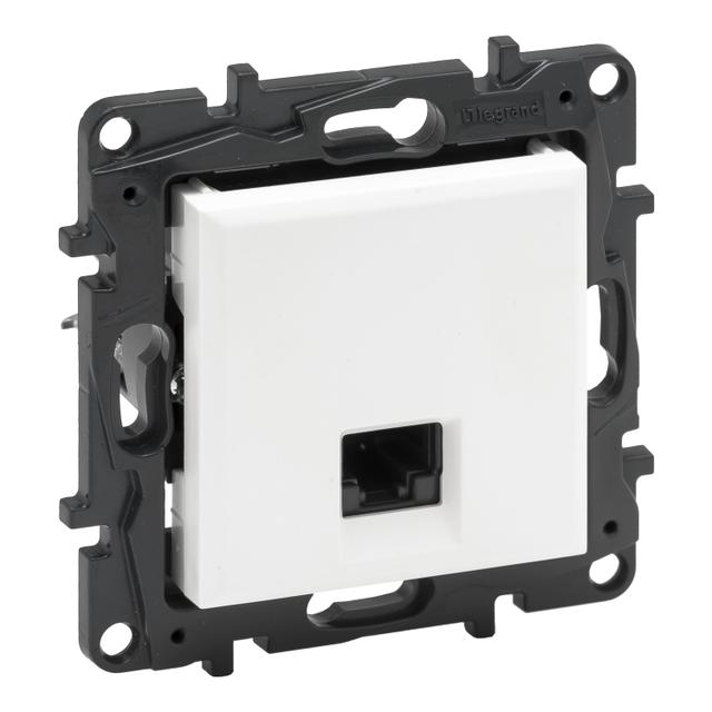 Niloe Step - Gniazdo Rj45 Kat. 6 Utp - Kolor Biały 863163 LEGRAND