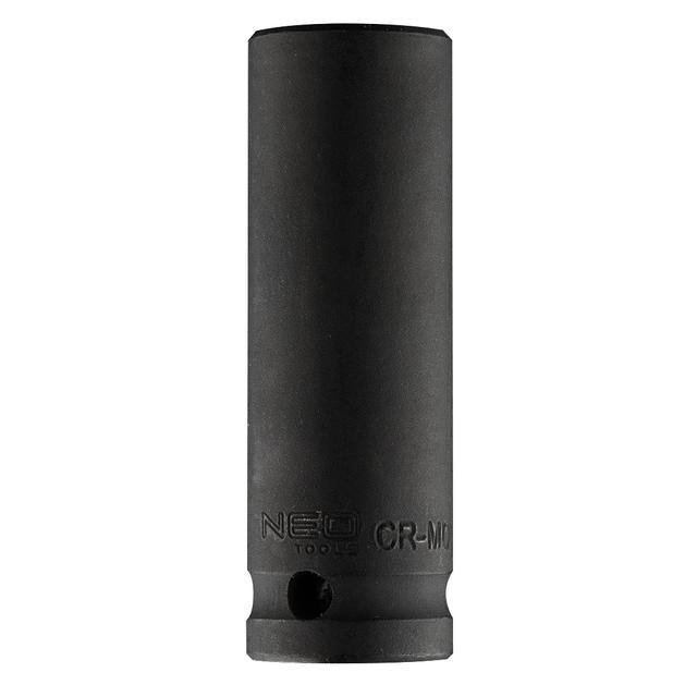 Nasadka udarowa 1/2" długa, 17 x 78mm , Cr-Mo