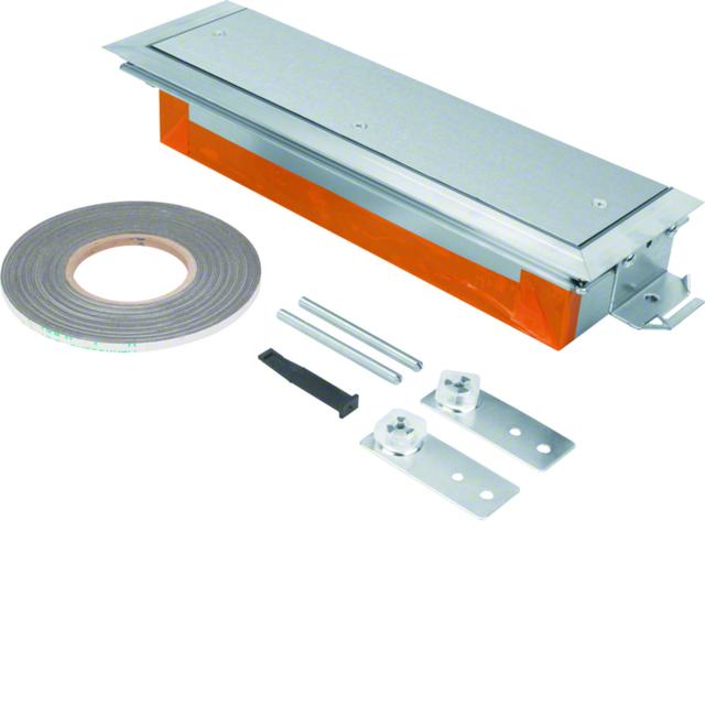 tehalit.BK Końcówka kanału wanna stalowa BKWD 400x(90-130)mm stal BKWDE400090 HAGER