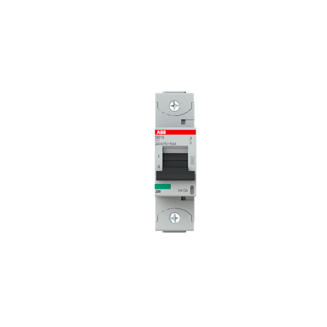 S801S-C13 Wyłącznik nadprądowy 50kA 1P C13A 2CCS861001R0134 ABB