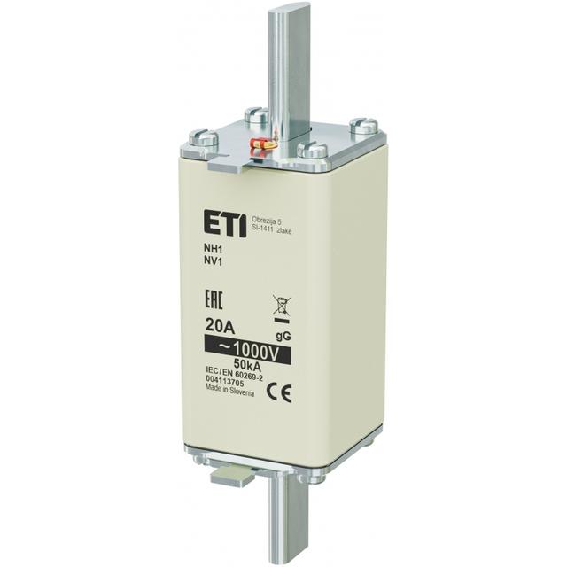 Wkładka topikowa NH zwłoczna NH1 85 gG 20A 1000V 004113705 ETI
