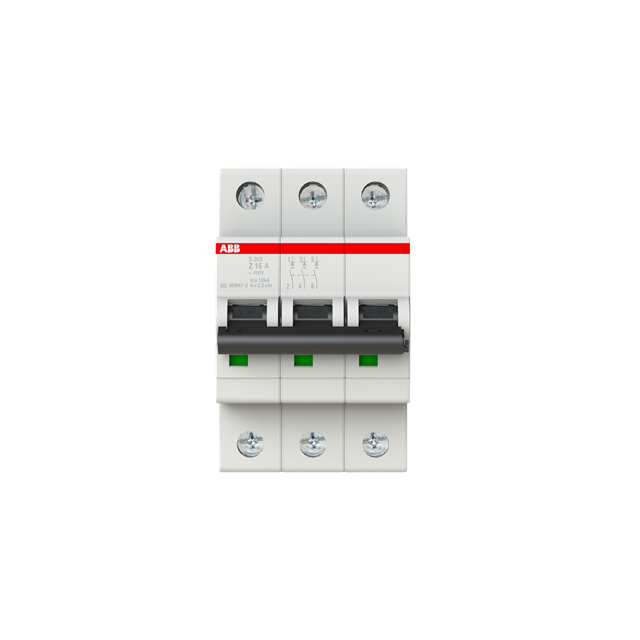 S203-Z16 Wyłącznik nadprądowy 6kA 3P Z16A 2CDS253001R0468 ABB