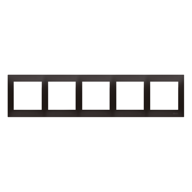 Simon 54 Premium Ramka 5-krotna PREMIUM IP20 / IP44 antracyt DR5/48 KONTAKT