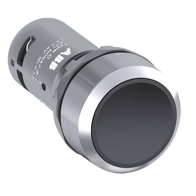 Przycisk monostabilny wklęsły 1NC czarny CP1-30B-01