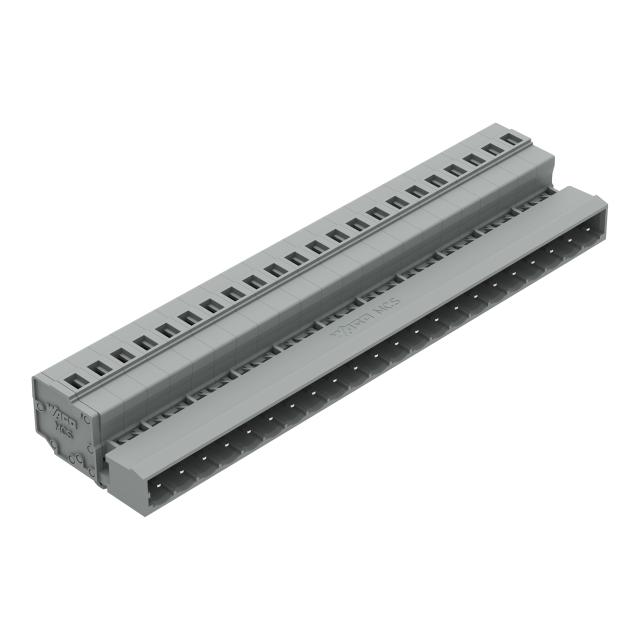 MCS-MIDI Classic wtyk 22-bieg. szary raster 5 mm /10szt./ WAGO