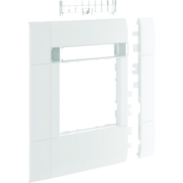 tehalit.WA Maskownica 120mm 1-krotna 55x55mm pole opisowe PC-ABS bezhalog biały