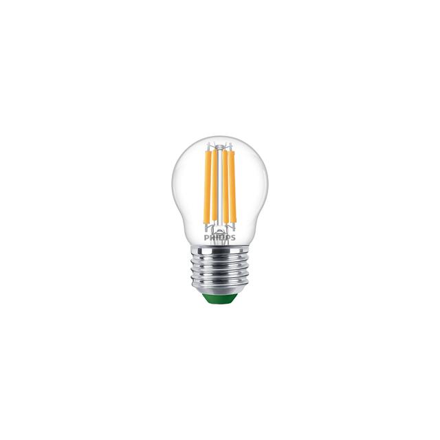 Żarówka LED Kulka 2,3W=40W 485lm / 2700K barwa ciepła LEDLuster 2,3-40W E27 827 P45CL GUE 5 lat gw.