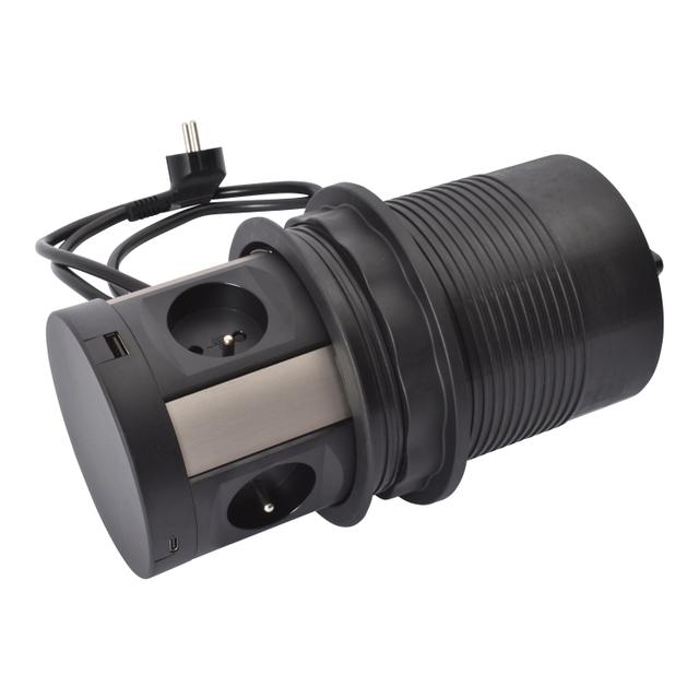 INCARA: TOWER 120 - 4X2P+Z / 2XUSB A / 2XUSB C - 2,0 M, Legrand