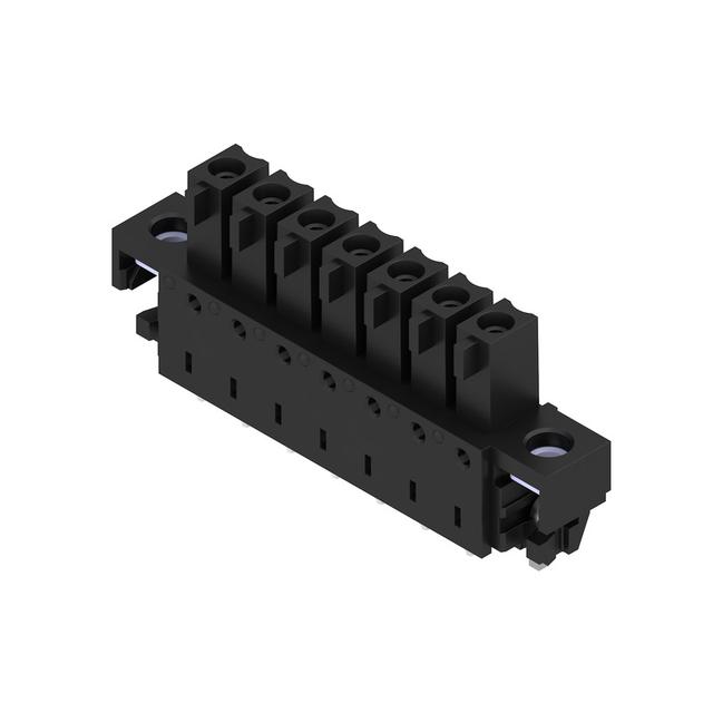 BCL-SMT 3.81/07/180LFI 1.5SN BK BX Wtyki PCB (złącza płyty), 3.81 mm, Liczba biegunów: 7, kąt odejścia: 180° /50szt./ 1029320000 WEIDMÜLLER