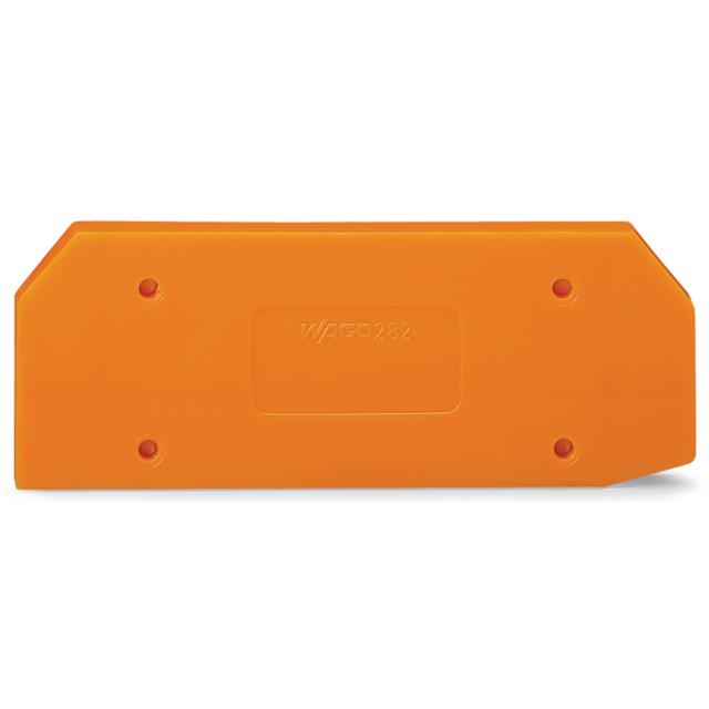 ścianka końcowa pomarańczowa