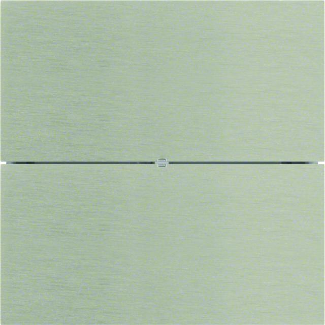 BERKER B.IQ Przycisk podwójny komfort stal szlachetna nierdzewna 75162593 HAGER