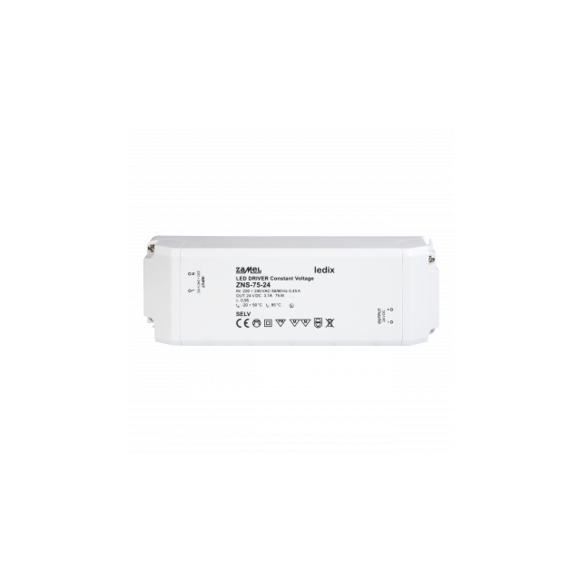 ZASILACZ LED SLIM 24V DC 75W TYP: ZNS-75-24