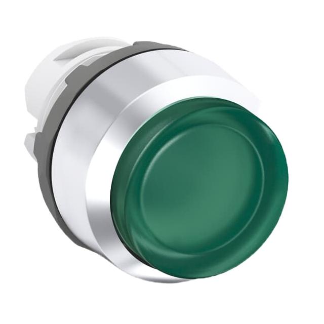 Przycisk wypukły monostabilny podświetlany zielony MP3-31G