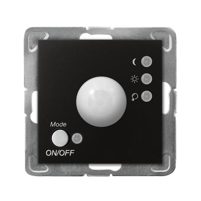 IMPRESJA Elektroniczny czujnik ruchu - kolor czarny metalik