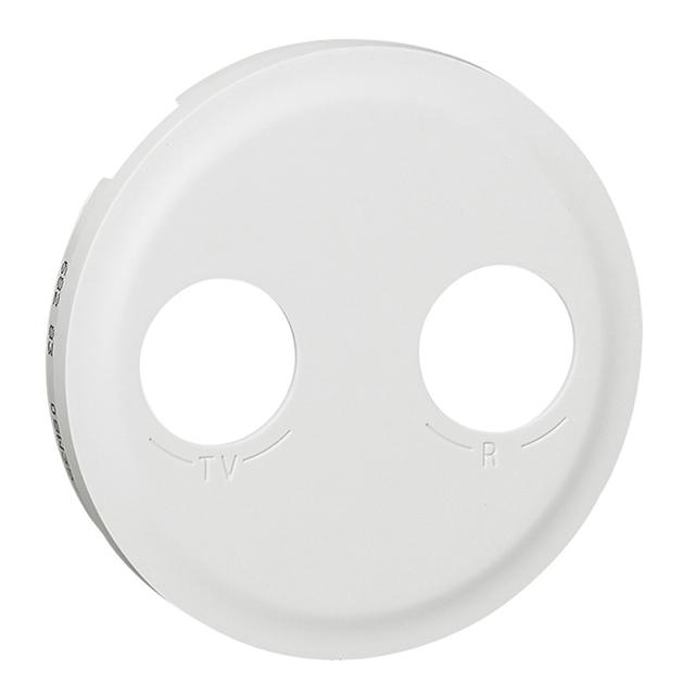 CELIANE - PLAKIETKA DO GNIAZD TV-RD BIAŁA, Legrand