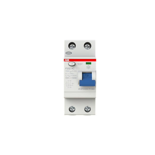 F202 AC-100/0,03 wyłącznik różnicowo-prądowy STANDARD