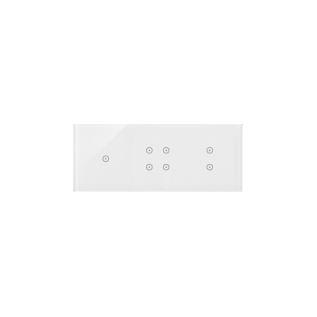 Simon 54 Touch Panel dotykowy S54 Touch 3 moduły 1 pole dotykowe+4 pole dotykowe+2 pola dotykowe pio