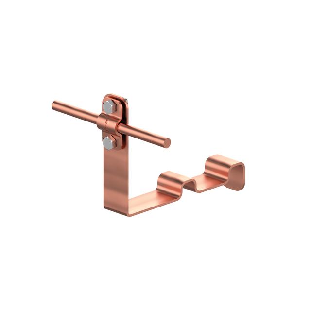 Uchwyt dach.prof. WZÓR 18  Z-śruba, H=10 cm /CU/