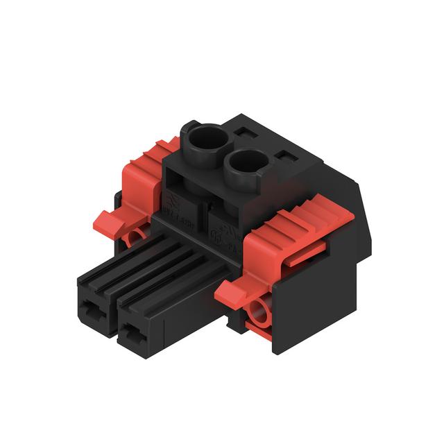 BVZ 7.62HP/02/180F SN BK BX Złącze kablowe do płytek drukowanych /100szt./ WEIDMULLER