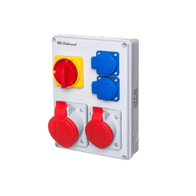 Rozdzielnica RSK-1 Rozdzielnice z rozłącznikiem; włącz-wyłącz 40A -wyposażona w okablowanie do podłą