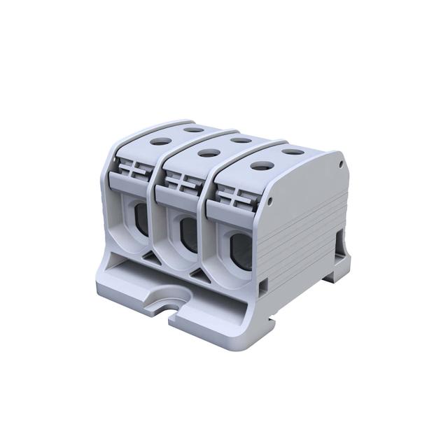 STB 50-3X Złączka szynowa gwintowa Al/Cu 87330 SIMBLOCK szary