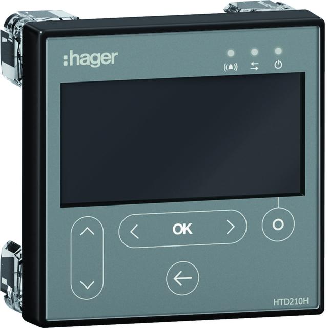 MCCB Wyświetlacz do wyłączników mocy h3+ Energy HTD210H HAGER