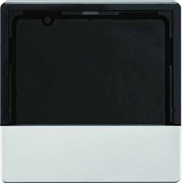 BERKER KNX e/s Q.x Element centralny do regulatora temperatury i pokojowego aluminium aksamit. lakierowana. 80960121 HAGER