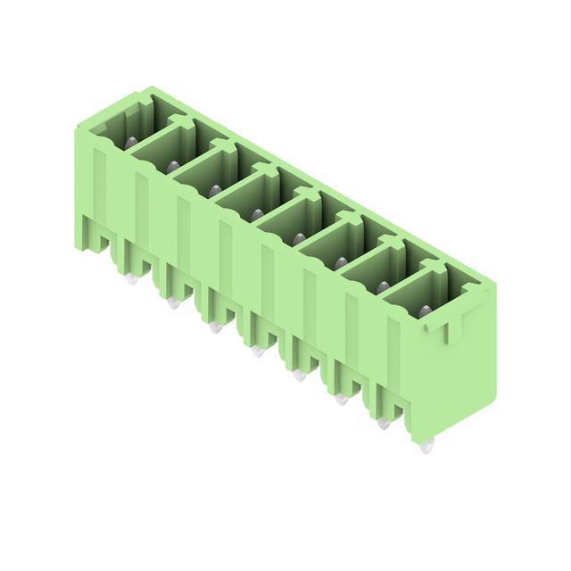 SC 3.81/08/180G 3.2SN GN BX Wtyki PCB (złącza płyty), 3.81 mm, Liczba biegunów: 8, kąt odejścia: 180° /54szt./ 1793660000 WEIDMÜLLER