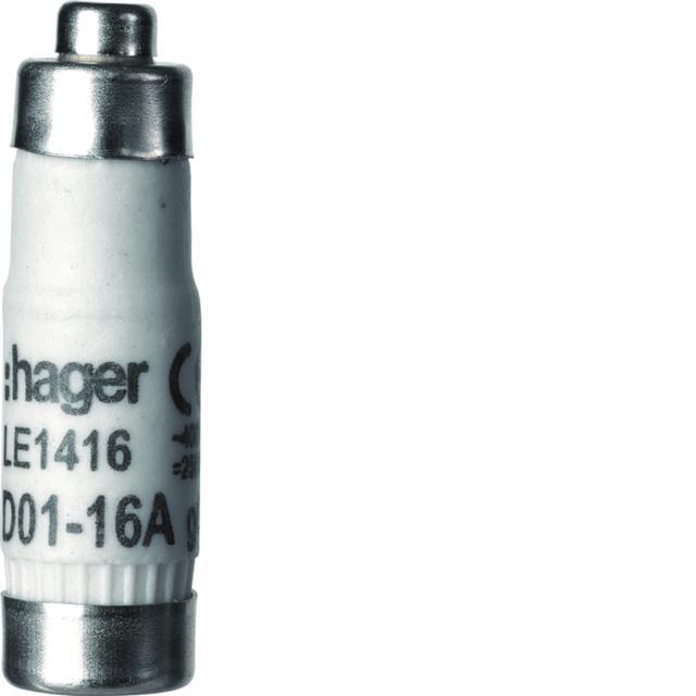 Wkładka bezpiecznikowa D01 gG 16A 400VAC LE1416 HAGER