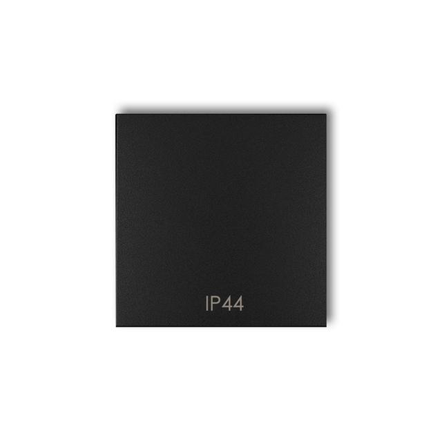 MINI Klawisz pojedynczy do łączników IP44 czarny mat