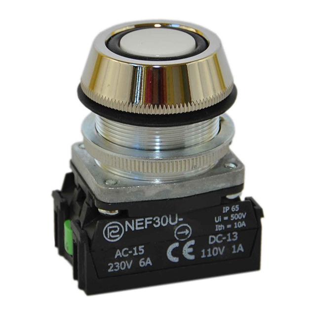 Przycisk NEF30-UKX/W3 biały W0-NEF30-UK X/W3 B PROMET