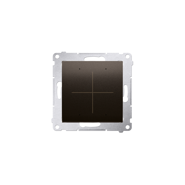 Simon 54 GO Kontroler przyciskowy - 30 akcji do obsługi innych sterowników sterowany WiFi 230V brąz