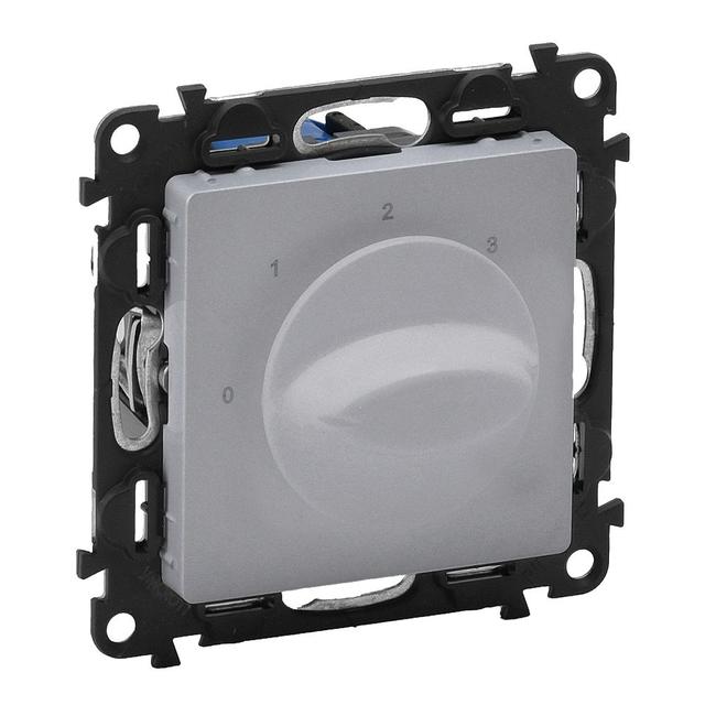 VALENA LIFE ŁĄCZNIK DO WENTYLACJI 4- POŁOŻENIOWY (0, 1, 2, 3) ALUMINIUM, Legrand