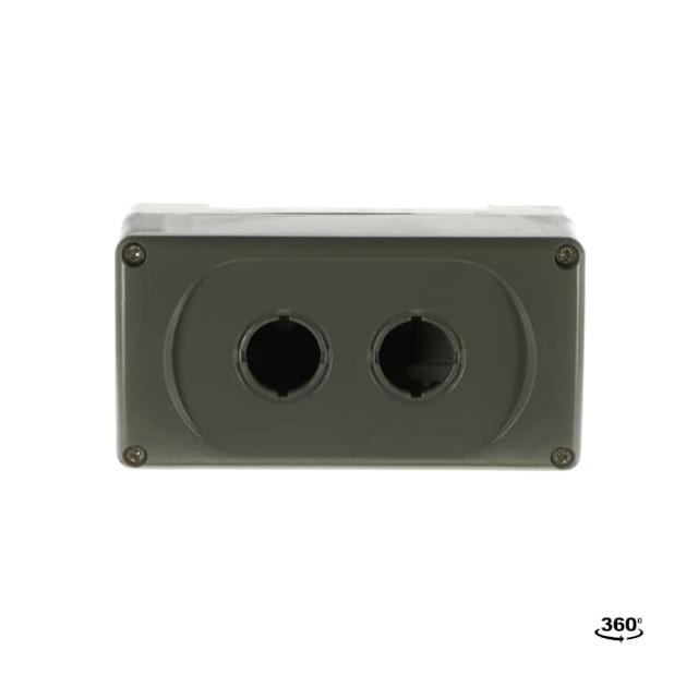 Obudowa 2-otw. szara MEP2-0