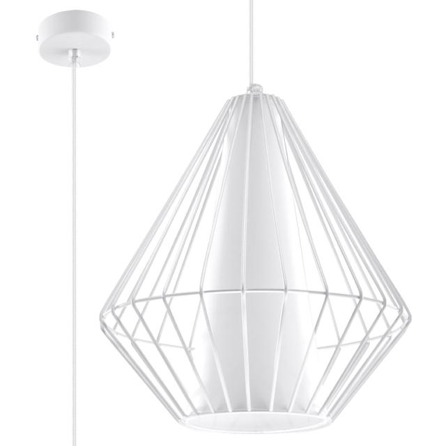 Sollux Lampa wisząca DEMI biała SL.0297