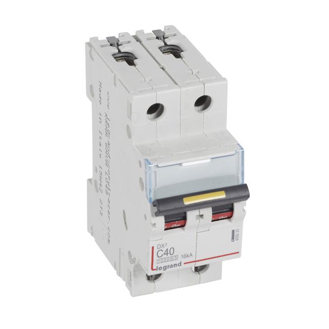 Wyłącznik Nadprądowy S 312 2P C0,5A 10000A DX3 409194 LEGRAND