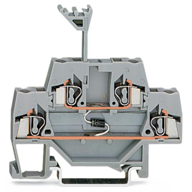dwupiętrowa złączka diodowa 2,5 mm2 /50szt./ WAGO