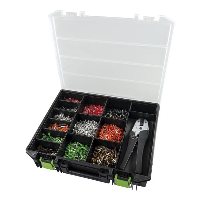 Asortyment końcówek tulejkowych