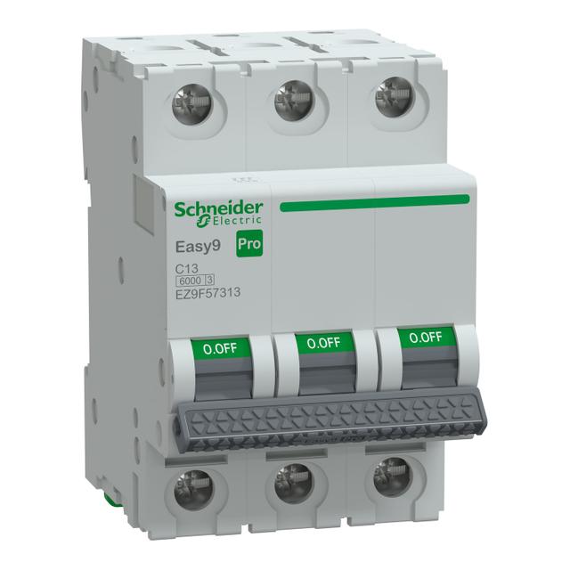 Wyłącznik nadprądowy Easy9 PRO 6kA 3P C13A EZ9F57313 Schneider