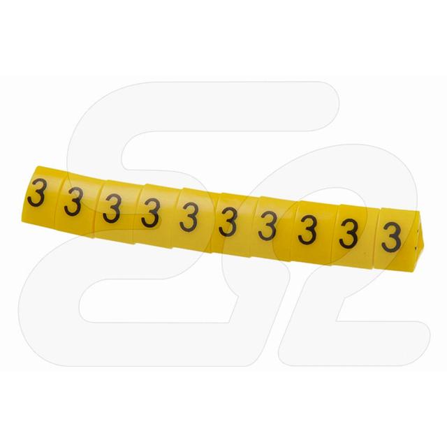 OZNACZNIK OZ-2/"3" (W OPAKOWANIU 100 SZT)