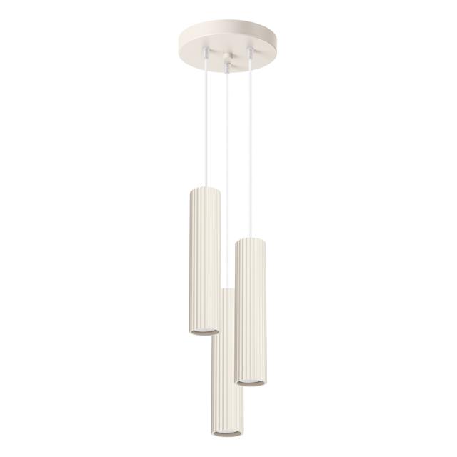 Sollux Lampa wisząca KARBON 3P beżowy SL.1595