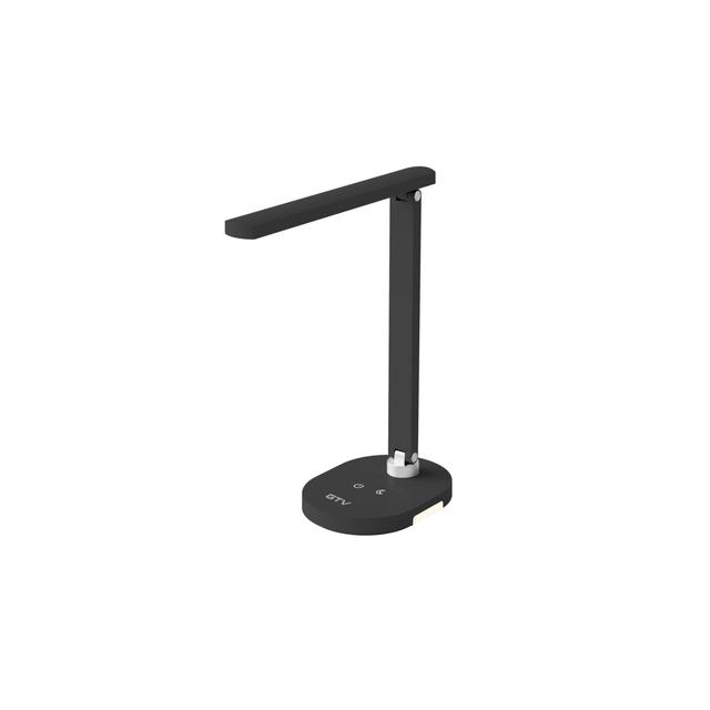 LAMPKA BIURKOWA ORBIT, LED, 12 W, 630lm, 3-CCT, AC220-240V, IP20, 3 STOPNIE ŚCIEMNIANIA, CZARNY