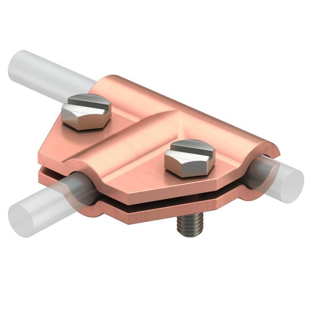 245/CU, ŁĄCZNIK TRÓJNIKOWY 8-10MM CU